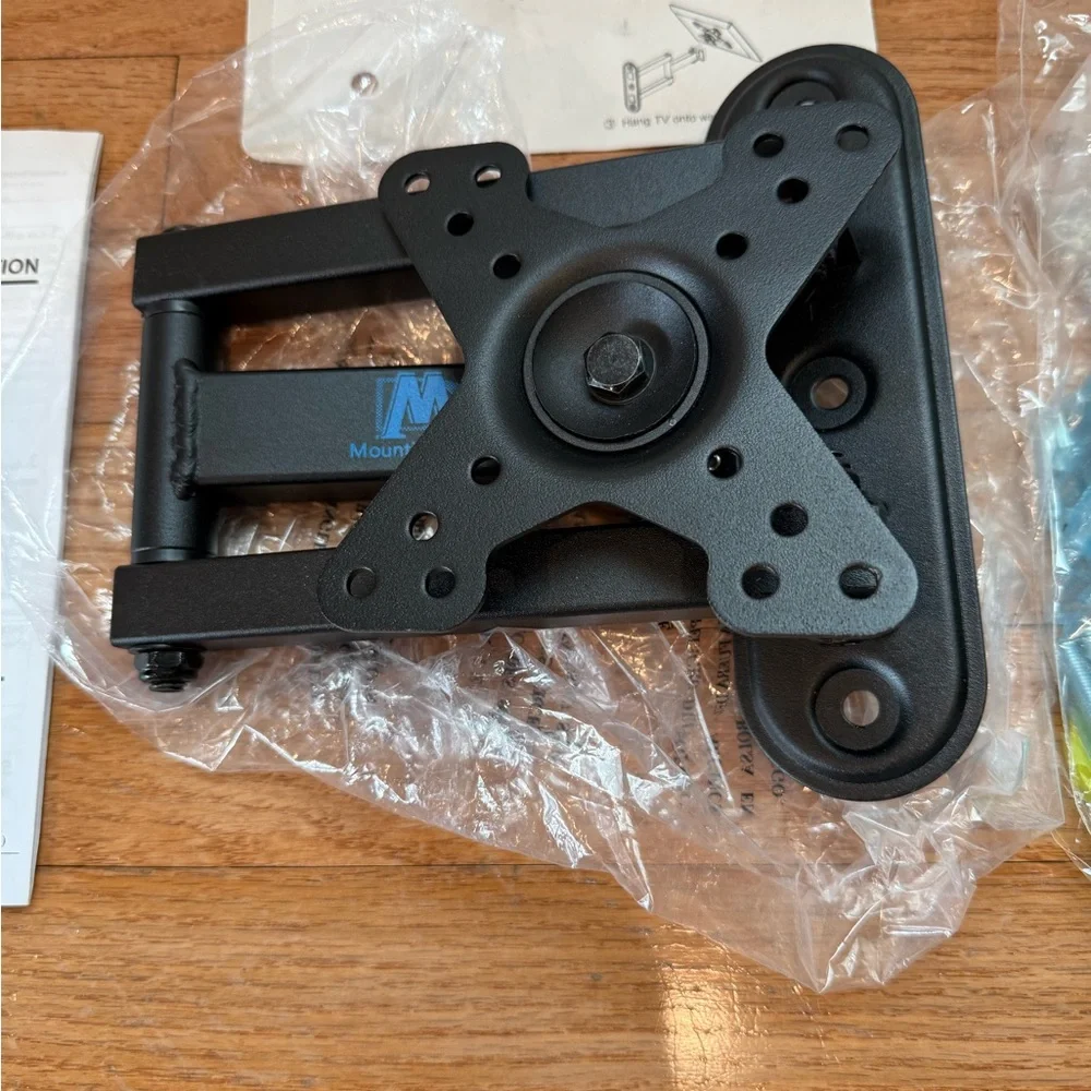 never used Mounting Dream UL Listed Full Motion Monitor Wall Mount TV bracket